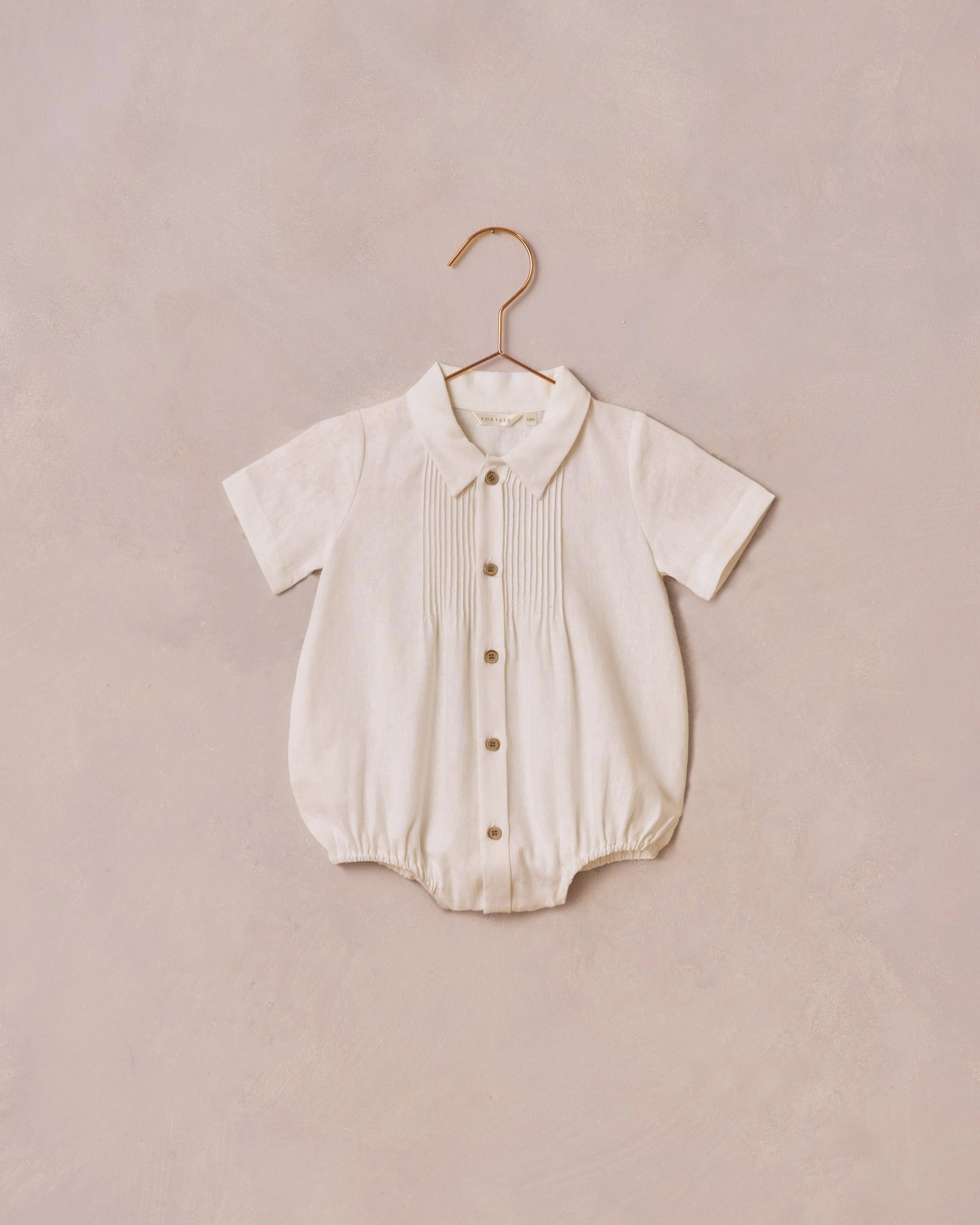 Henry Romper | Ivory - Noralee